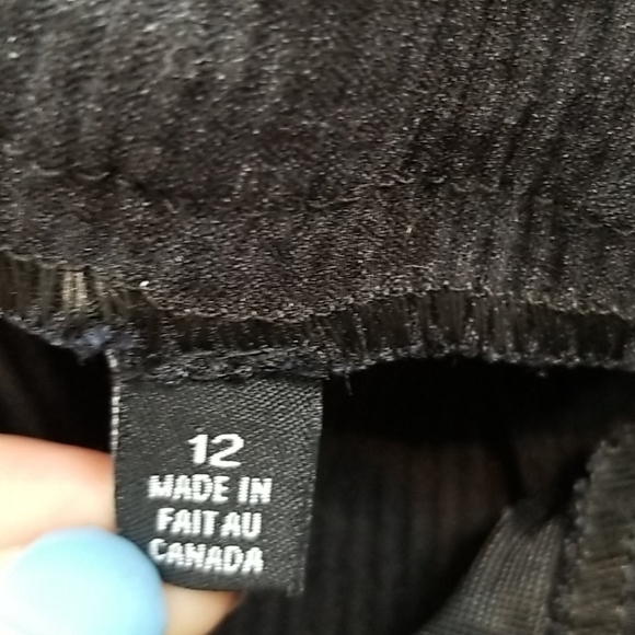 UP! Slimming Tummy Control Black & Gray Camo leggings /pants Curved Hem 12 - Picture 10 of 12